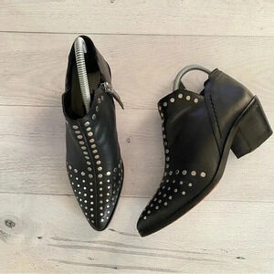 1.STATE LOKA Studded Booties Sz 7 Black